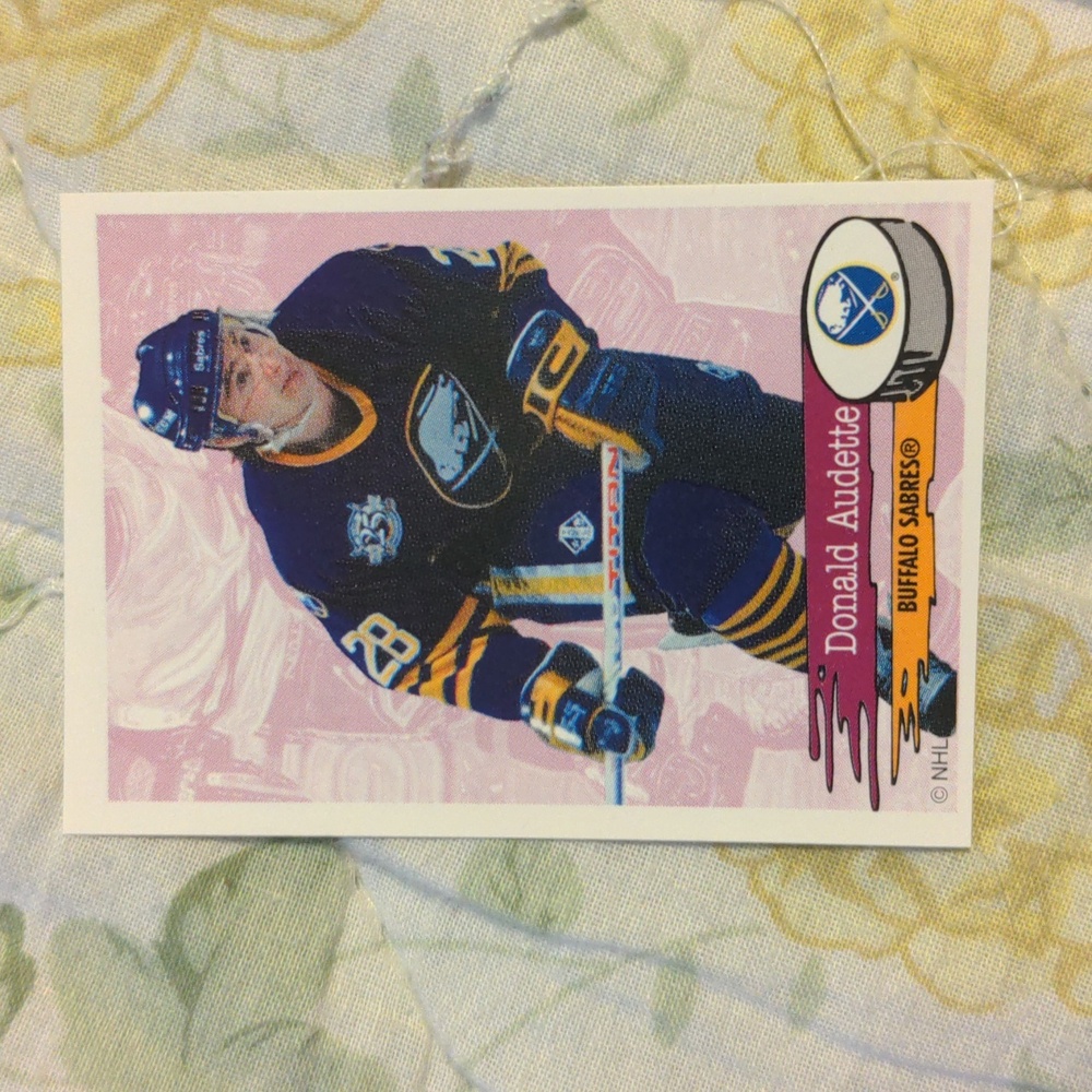 10 for $20 Donald Audette Panini NHL Hockey Sticker #19